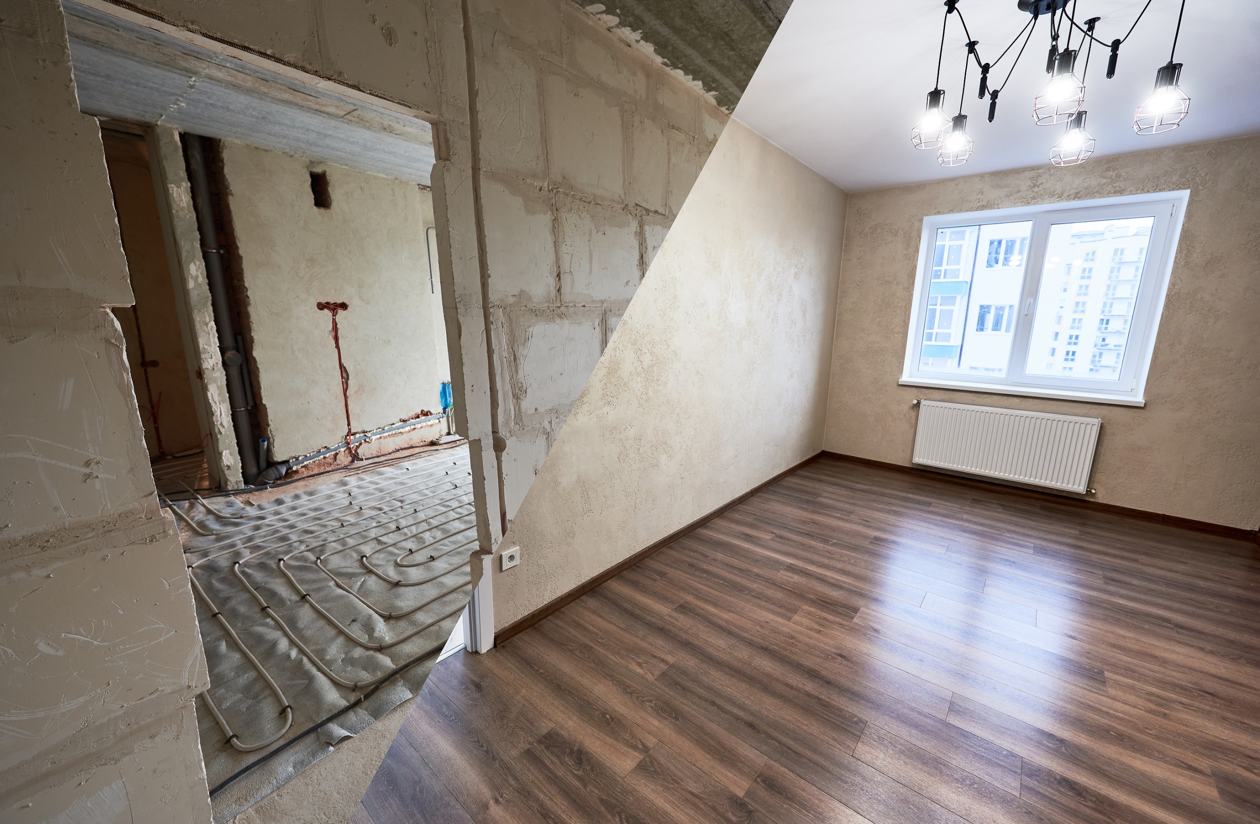 Comparison-Of-Room-In-Apartment-Before-and-After-Remodel
